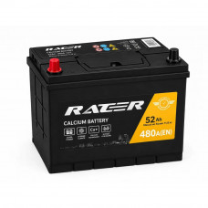 Аккумулятор Racer GT (B24R,BL)-52 А\ч пр Аккумулятор Racer GT (B24R,BL)-52 А\ч пр