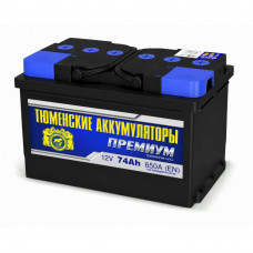 Аккумулятор Tyumen Battery Premium (DIN LB3) 74 обр.