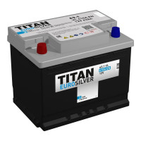 Аккумулятор TITAN EUROSILVER 6CT-63.1 VL пр