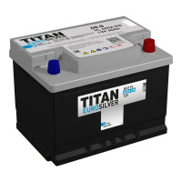Аккумулятор TITAN EUROSILVER 6CT-60.0 VL низкая